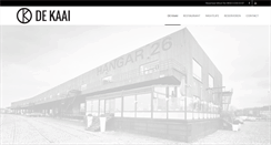 Desktop Screenshot of de-kaai.be